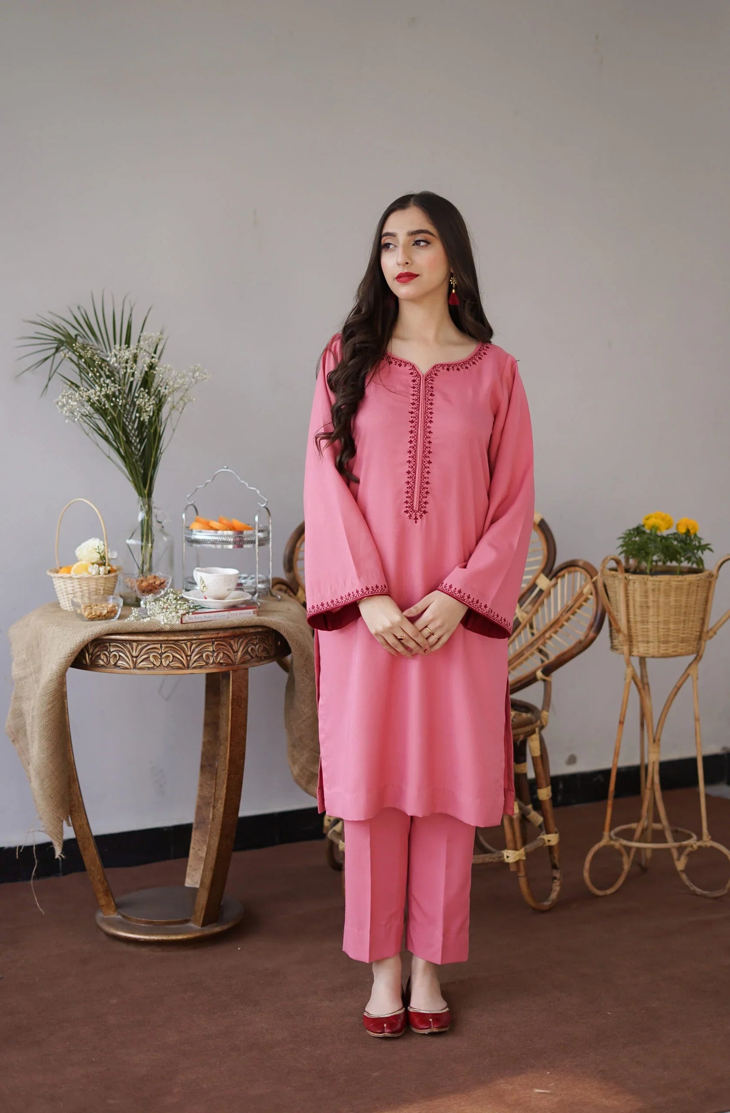 PREMIUM WINTER DHANAK EMBROIDERED