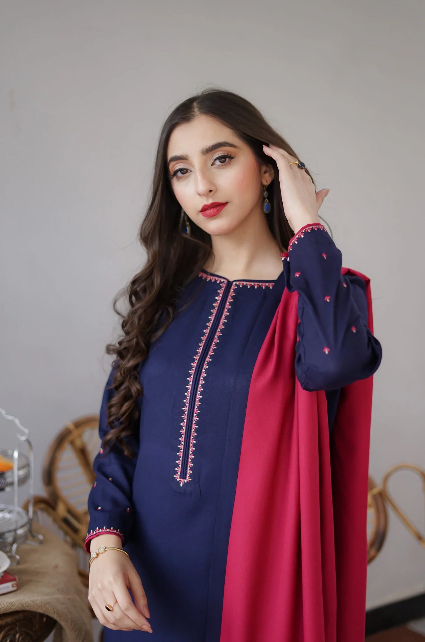 PREMIUM WINTER DHANAK EMBROIDERED
