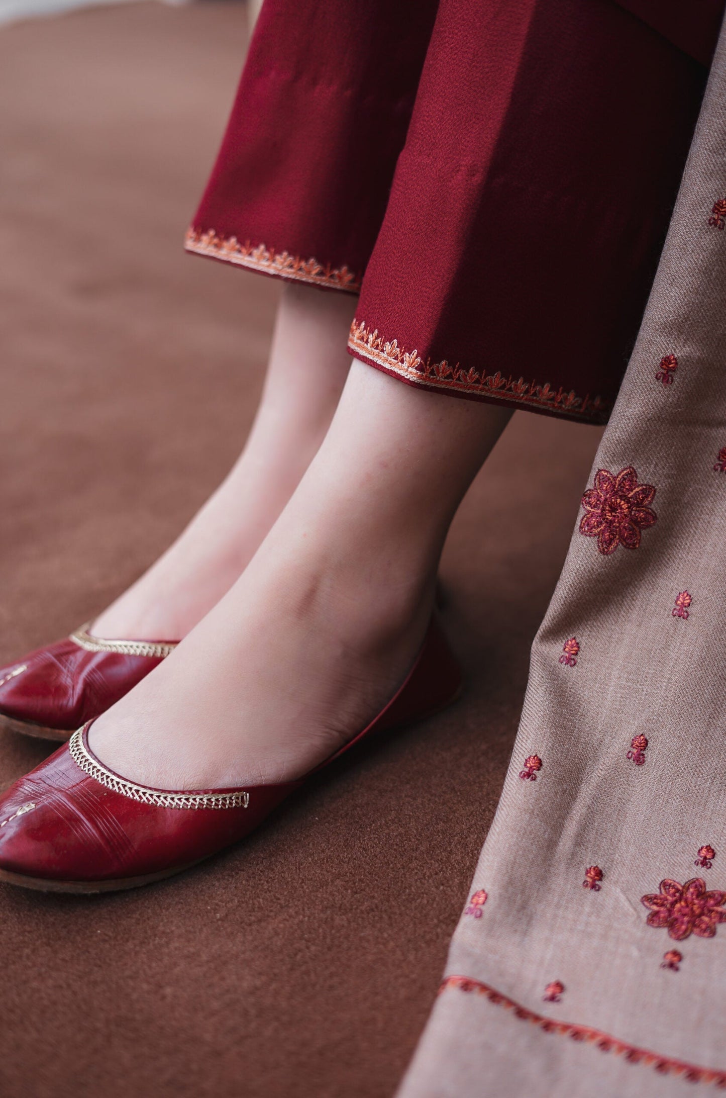 PREMIUM WINTER DHANAK EMBROIDERED