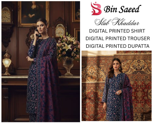 Bin Saeed 3pcs
