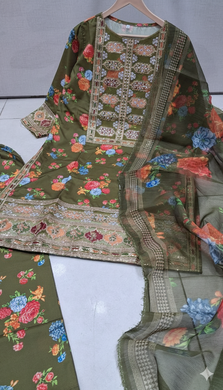 Winter soft silk 3pcs