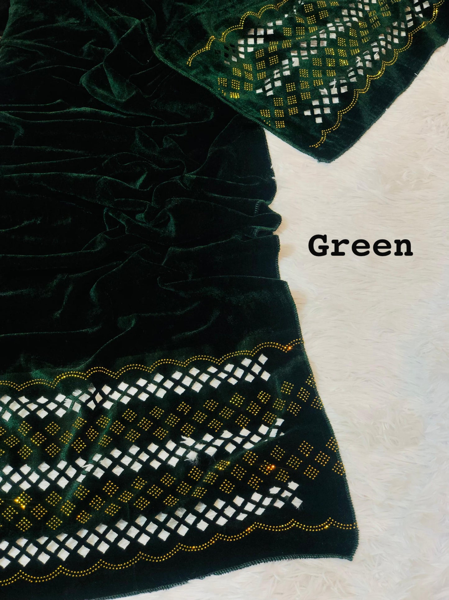 Women breeze velvet shawl