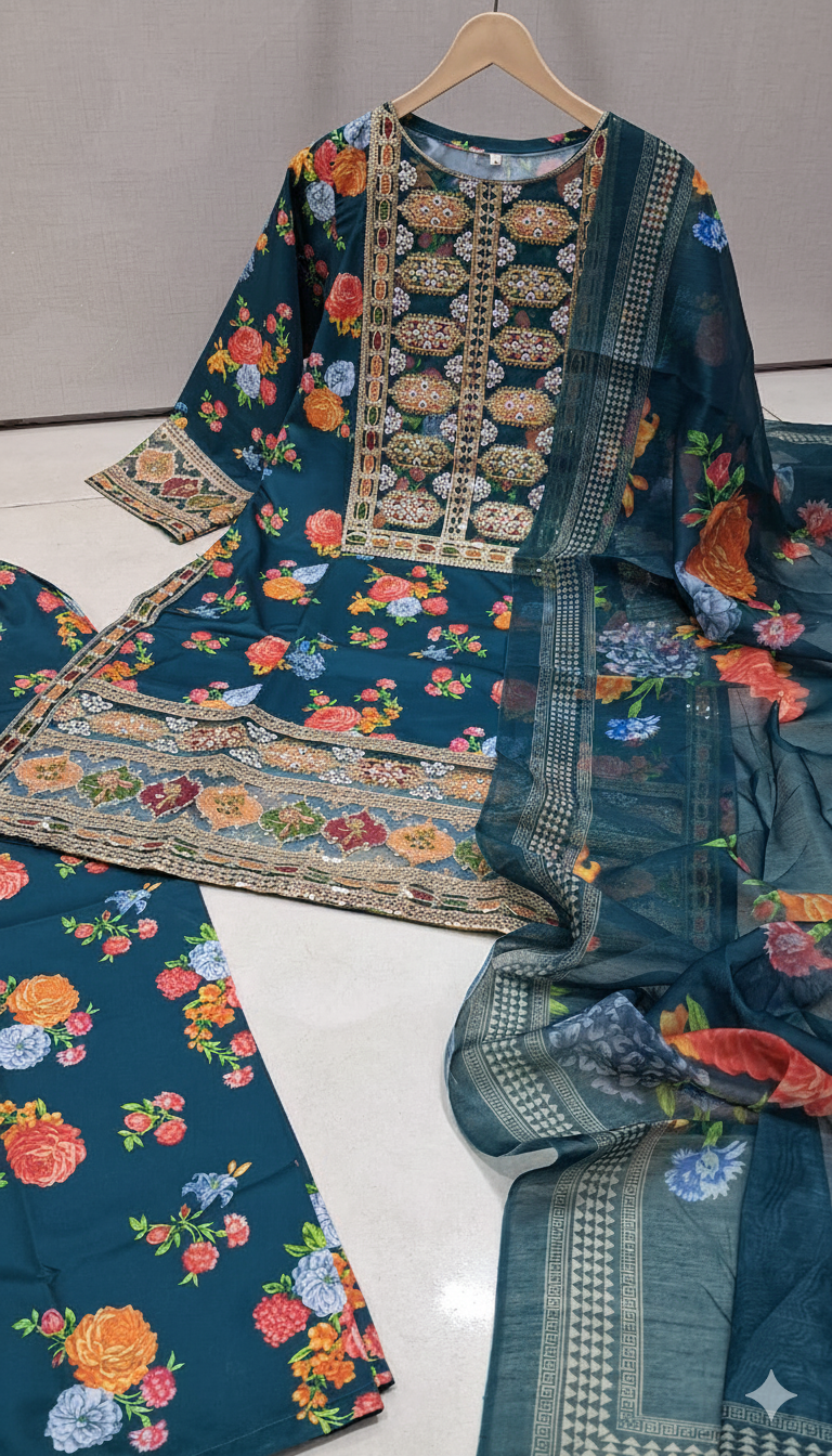 Winter soft silk 3 pcs